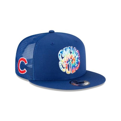Chicago Cubs Gorra | New Era MLB Groovy 9fifty Snapback Cap Mexico - Azules
